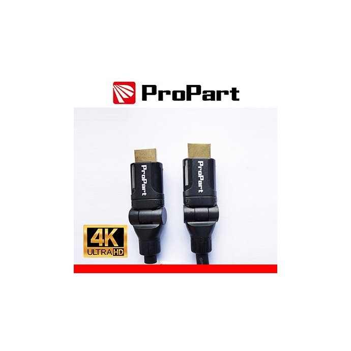 Cavo HDMI 2.0 High Speed 4K 3D Ether conn. 360° 3m SP-SP NER