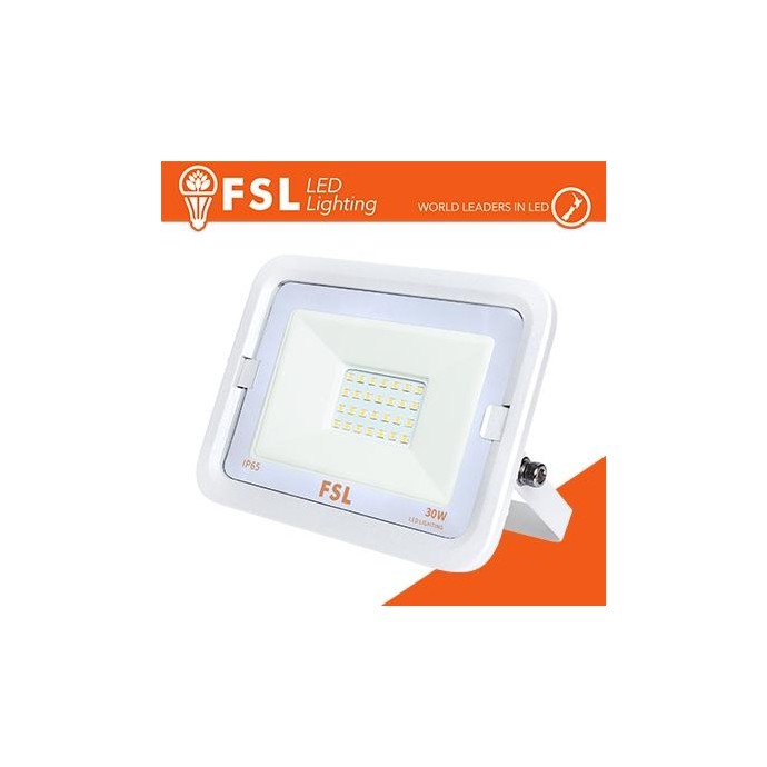 Proiettore per esterni Bianco 30W - IP65 115° 6500K