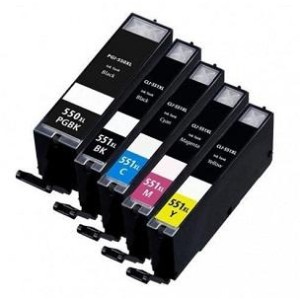 11ML Com for Canon Pixma IP7250,MG5450,MG6350CLI-551XLBK.