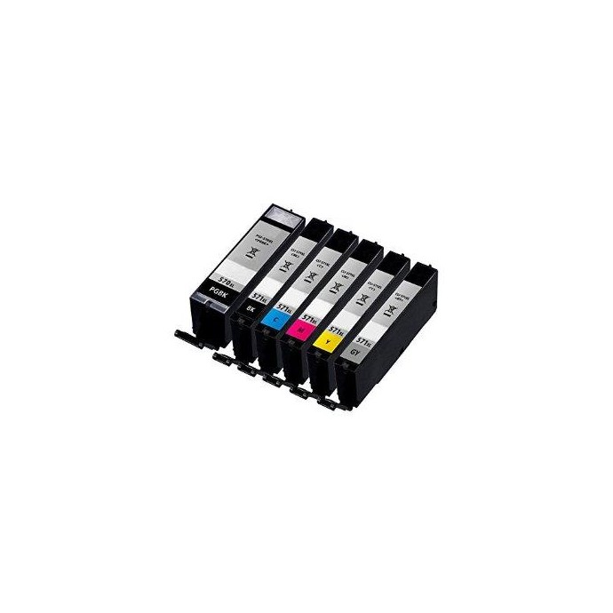 10.8ML With chip Canon MG5700,MG6800,MG7700CLI-571BKXL