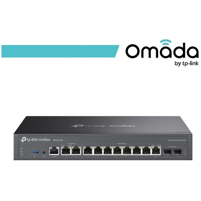 Omada Router VPN Multi-Gigabit - ER7412-M2 Omada Router VPN Multi-Gigabit - ER7412-M2