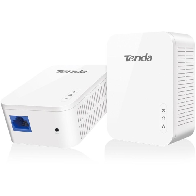 Tenda PH3 Powerline Kit 2 Adapter Up to 1Gbps + 1LAN 1GBbps Tenda PH3 Powerline Kit 2 Adapter Up to 1Gbps + 1LAN 1GBbps