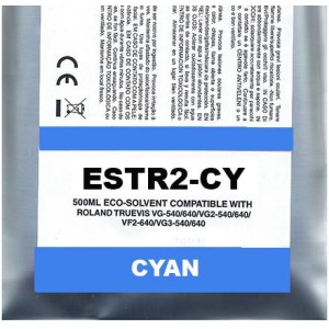 Ciano Pigment Eco-Solvent Ink Bag Compa Roland TrueVIS SG2,VG2,VF2,SG3,VG3500ML