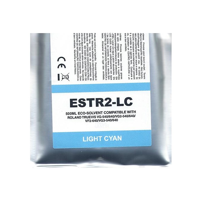 Ciano Light Eco-Solvent Ink Bag Compa Roland TrueVIS SG2,VG2,VF2,SG3,VG3500ML