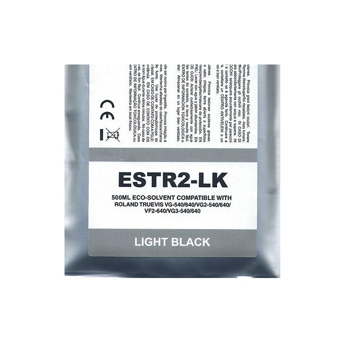 Black Light Eco-Solvent Ink Bag Compa Roland TrueVIS SG2,VG2,VF2,SG3,VG3500ML Black Light Eco-Solvent Ink Bag Compa Roland TrueVIS SG2,VG2,VF2,SG3,VG3500ML