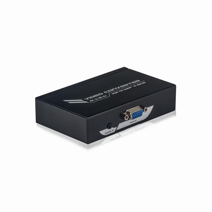 Mini Convertitore attivo da VGA+Audio a HDMI™ 4K Scaler Mini Convertitore attivo da VGA+Audio a HDMI™ 4K Scaler