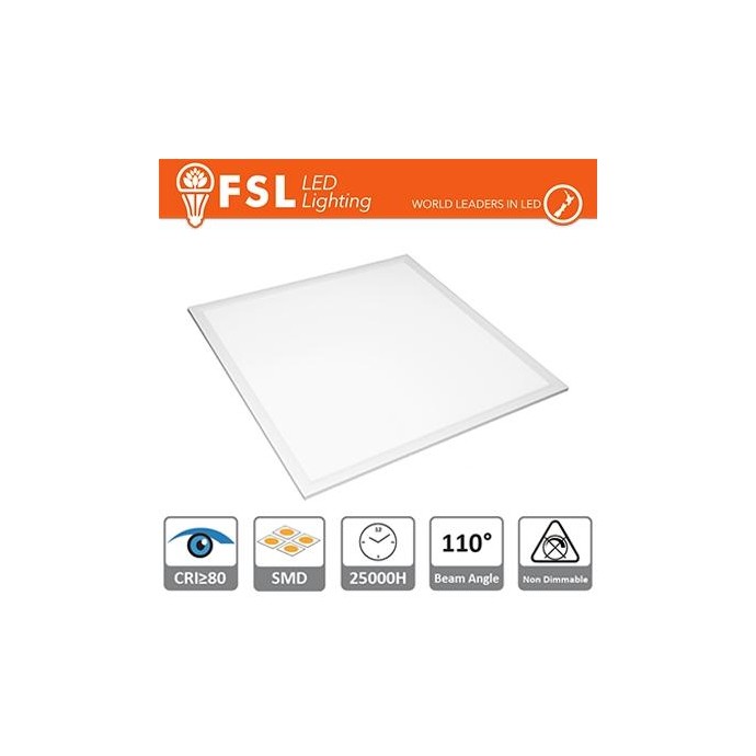 Pannello LED 60x60cm - 48W 4000K CRI80 EDGE-LIT Pannello LED 60x60cm - 48W 4000K CRI80 EDGE-LIT