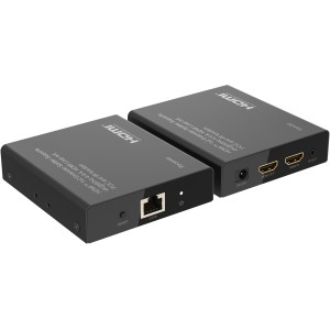 Kit TX-RX Extender HDMI, 70MT UTP, 4K@60Hz HDR, Loop-out
