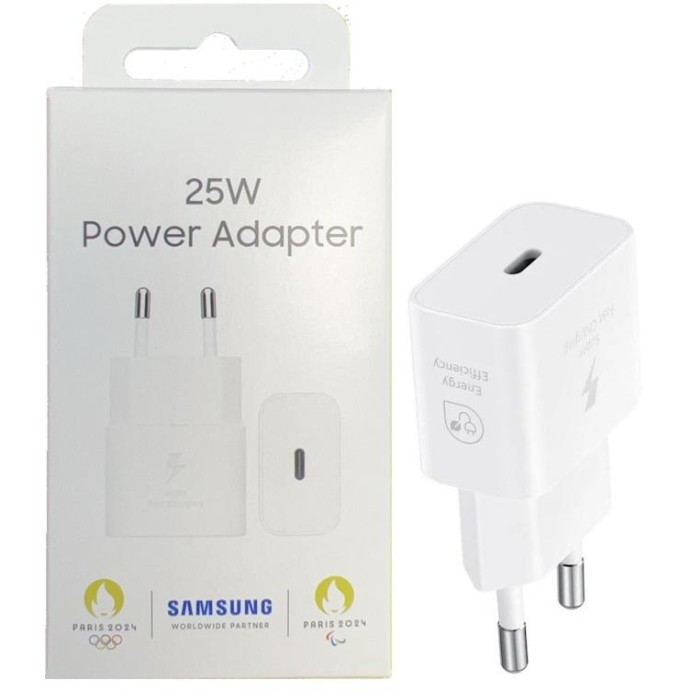 Caricabatteria Originale Samsung EP-T2510NWE 25W Bianco Caricabatteria Originale Samsung EP-T2510NWE 25W Bianco