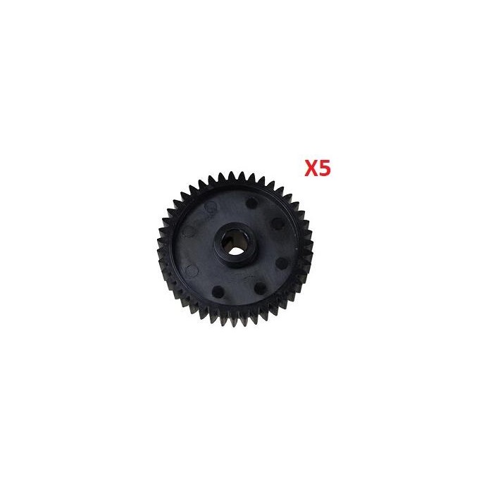 5xLower Roller Gear 43T Lexmark MX MS 710,810,811 812