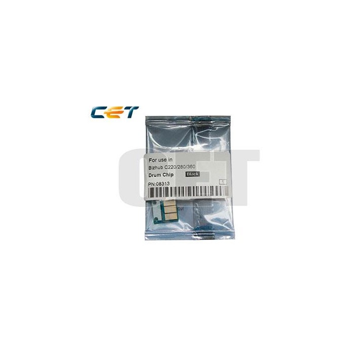 CET Drum Chip Black Konica Minolta Bizhub C220,C280,C360