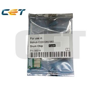 CET Drum Chip CMY Konica Minolta Bizhub C220,C280,C360