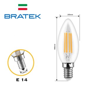 LAMPADINA FILO LED CANDELA