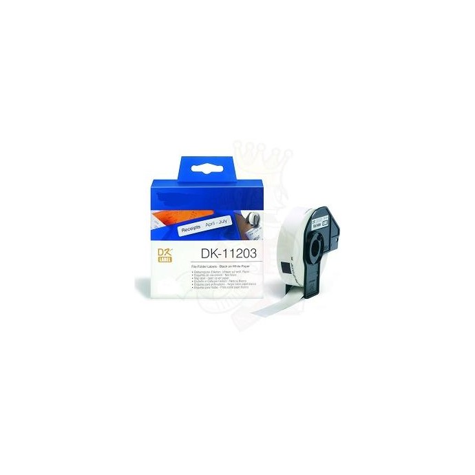 White 17mmX87mm 300psc for Brother P-Touch QL1000 1050 1060 White 17mmX87mm 300psc for Brother P-Touch QL1000 1050 1060