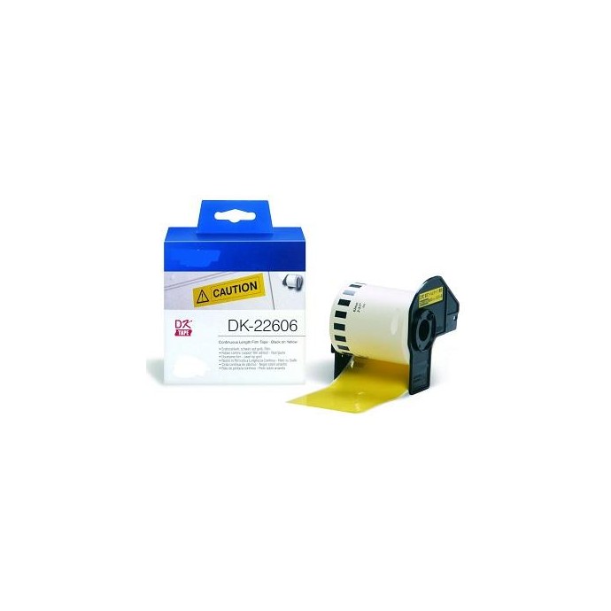 Yellow 62mmX15.24m for Brother P-Touch QL1000 1050 1060 Yellow 62mmX15.24m for Brother P-Touch QL1000 1050 1060