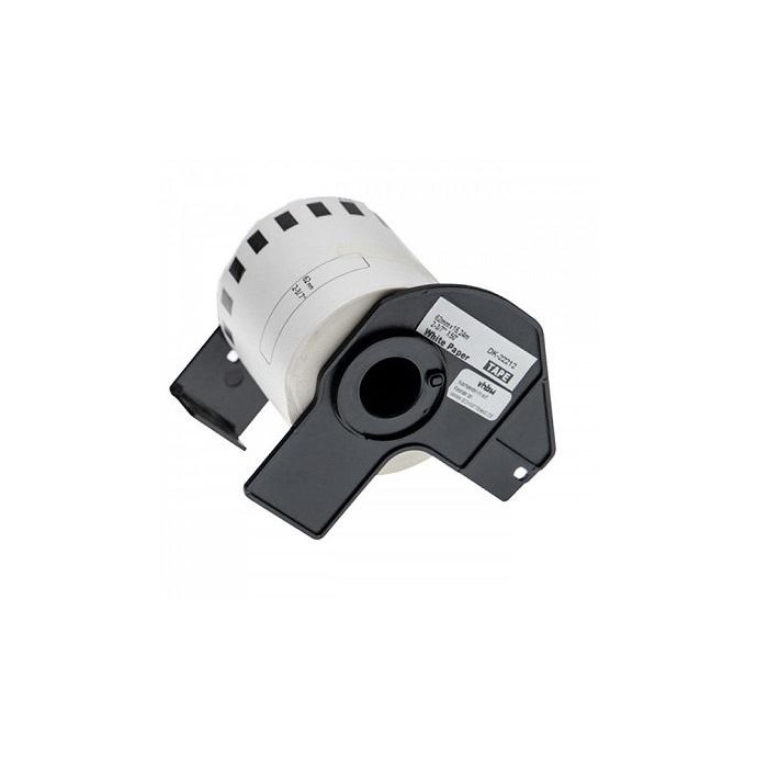 White 62mmX15.24m Compa Brother P-Touch QL1000,1050,1060,820