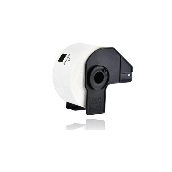 White 58mmX58m Compa Brother P-Touch QL1000,1050,1060,820