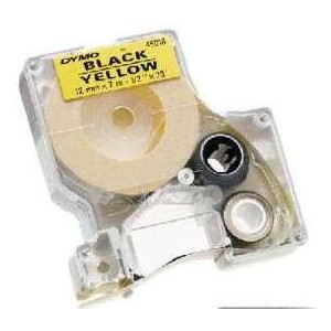 Yellow 12mmX7m for DYMO-500TS Eletronic labelling S0720580