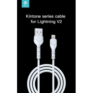 Kintone Cavo Lightning Apple 5V 2.1A 1M Carica e dati Bianco
