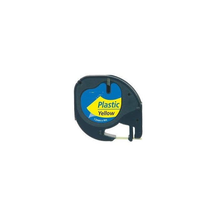 BK-Yellow 12mmX4m Plastica Dymo 2000,LT100H,QX50S0721670 BK-Yellow 12mmX4m Plastica Dymo 2000,LT100H,QX50S0721670
