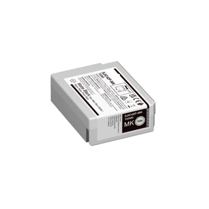 Matte-Black Pigme com ColorWorks C4000e(MBK)-50MLC13T52M540 Matte-Black Pigme com ColorWorks C4000e(MBK)-50MLC13T52M540