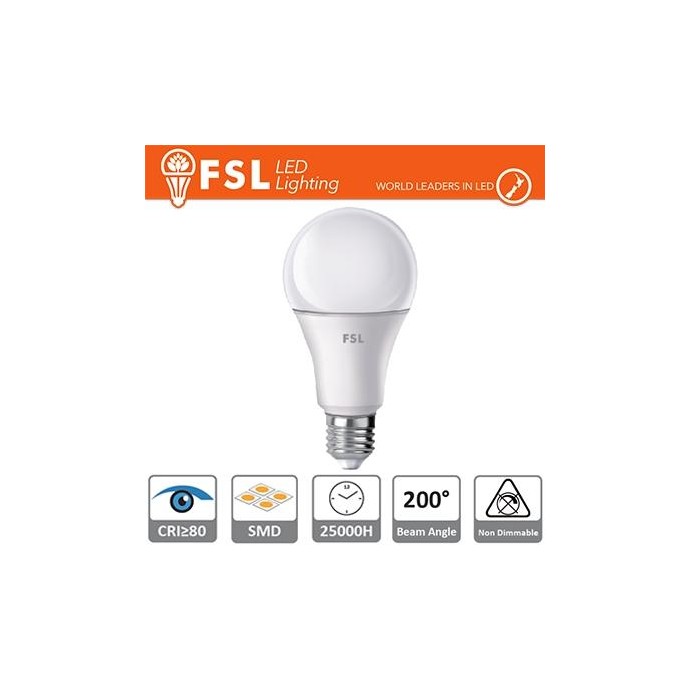 Lampada Goccia - 9W 4000K E27 Lampada Goccia - 9W 4000K E27