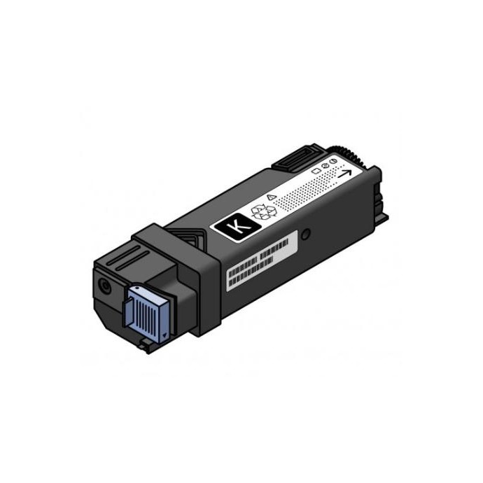 Black Regenerado for Oki ES7412,ES7412dn-11K46507624