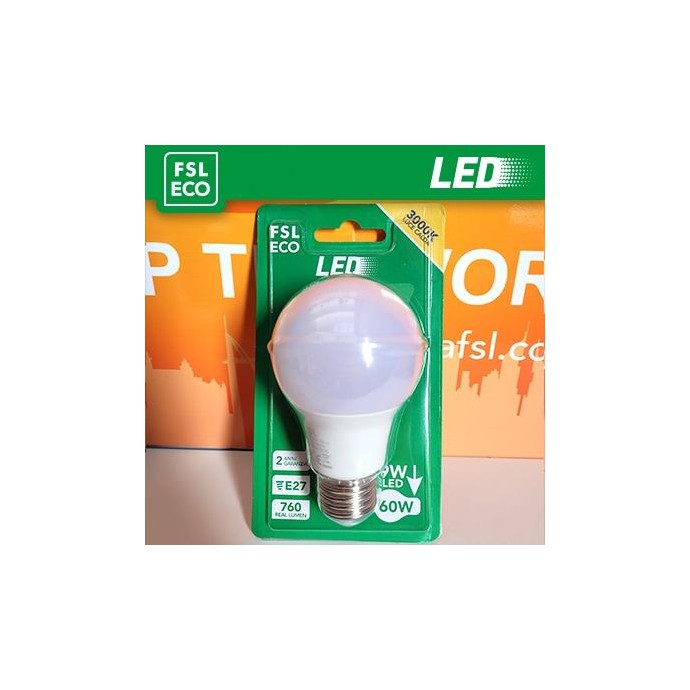 Lampada Goccia BLISTER - 9W 3000K E27 Lampada Goccia BLISTER - 9W 3000K E27