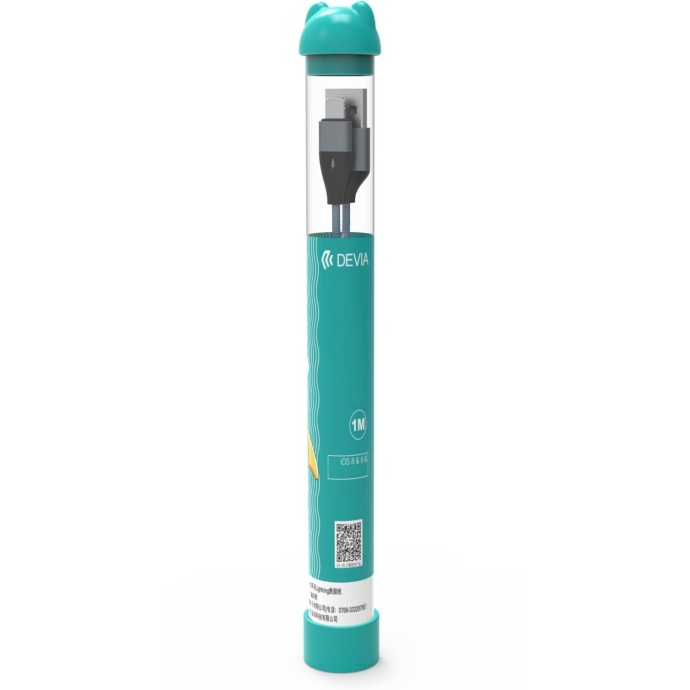 Cavo Bubble Usb A a Tipo-C 2,4A 1 Metro Nero Cavo Bubble Usb A a Tipo-C 2,4A 1 Metro Nero
