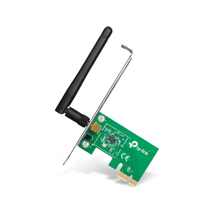 Scheda PCI Express Wifi N150 antenna 2 dBi attacco RP-SMA Scheda PCI Express Wifi N150 antenna 2 dBi attacco RP-SMA