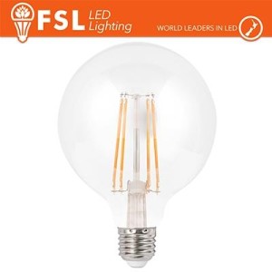 Lampada Filamento Globo Ø12,5cm - 6W 2700K E27 700LM