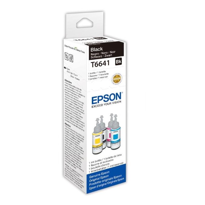 ECOTANK ORIGINALE T6641 FLACONE INCH.NERO 70ML