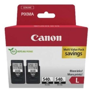 CARTUCCE ORIGINALE CANON CONFEZIONE DOPPIA NERO PG540L