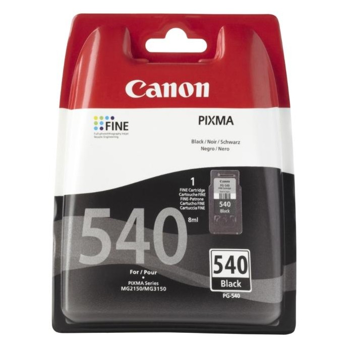 CARTUCCE ORIGINALE CANON PG540 NERO