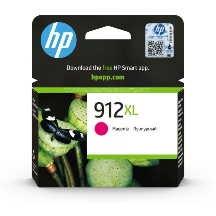 CARTUCCE ORIGINALE HP 912XL MAGENTA ALTA CAP