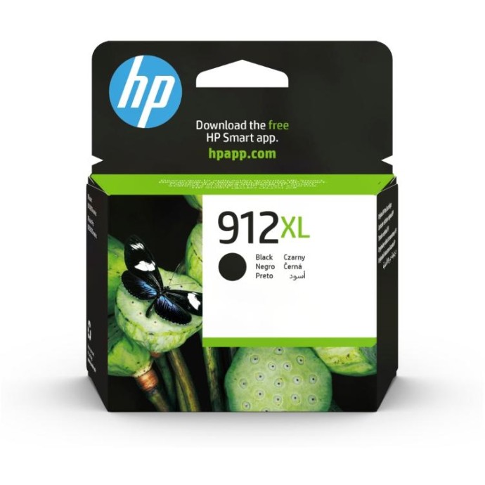 CARTUCCE ORIGINALE HP 912XL BLACK ALTA CAP