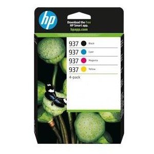 CARTUCCE ORIGINALE HP 937 CMYK  ORIGINALE
