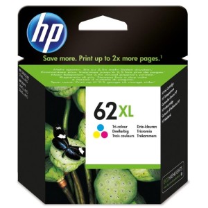 CARTUCCE ORIGINALE HP 62XL TRI-COLOR