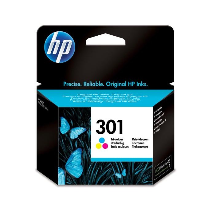 CARTUCCE ORIGINALE HP INK 301 TRICROMIA CARTUCCE ORIGINALE HP INK 301 TRICROMIA