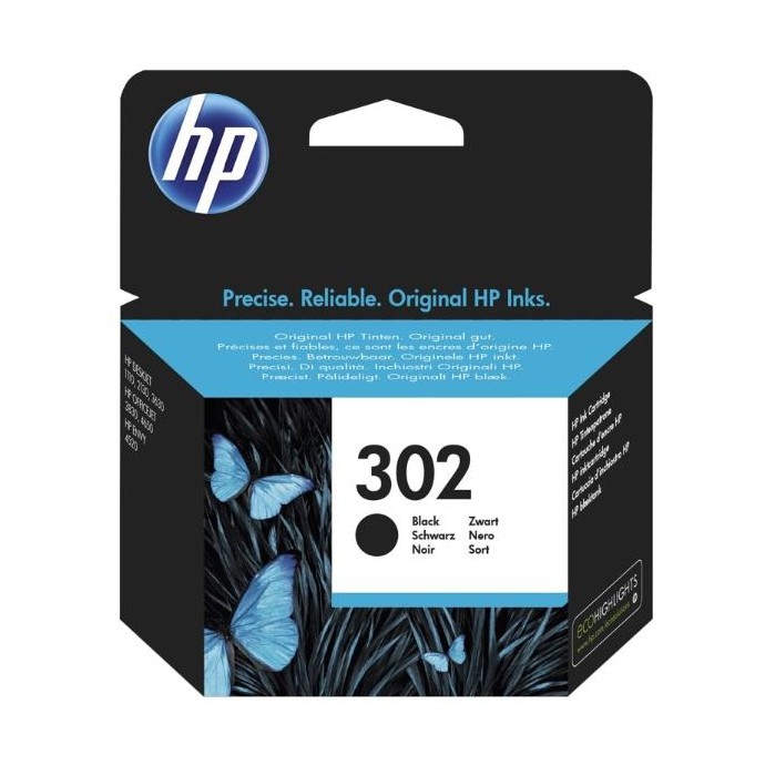 CARTUCCE ORIGINALE HP 302 BLACK CARTUCCE ORIGINALE HP 302 BLACK