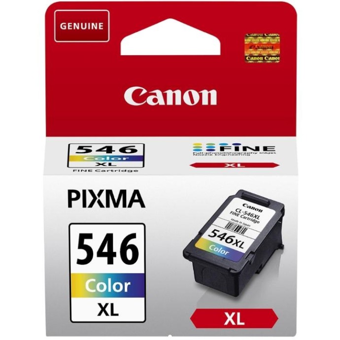 CARTUCCE ORIGINALE CANON COLORE CL546XL CARTUCCE ORIGINALE CANON COLORE CL546XL