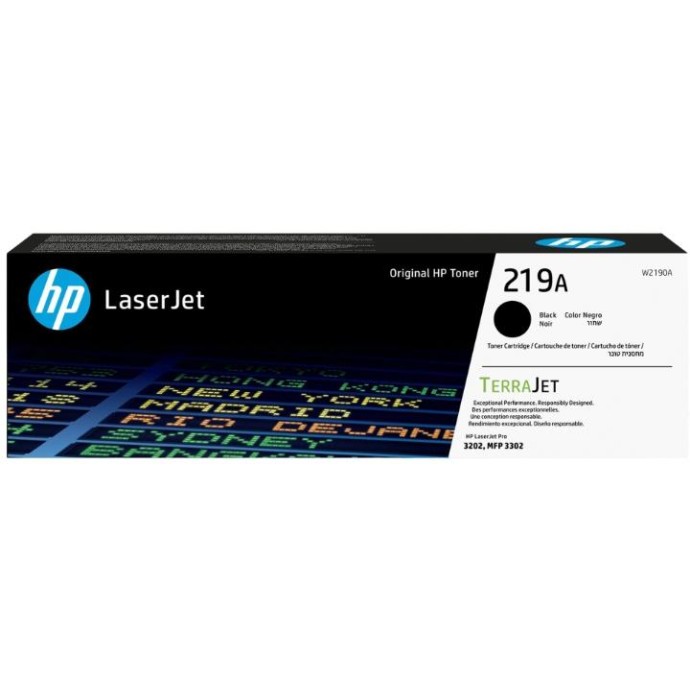 TONER ORIGINALE HP 219A BLACK TONER ORIGINALE HP 219A BLACK