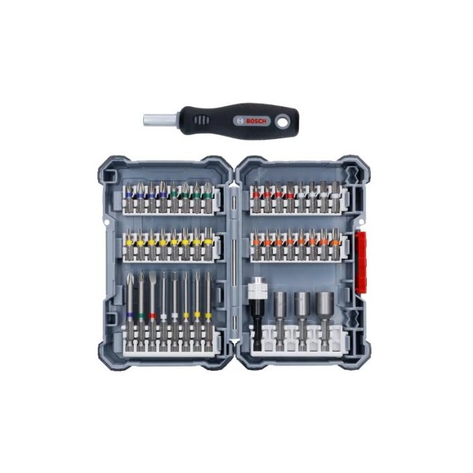 2607017693,Set bit avvitamento personalizzabile, 45 pezzi