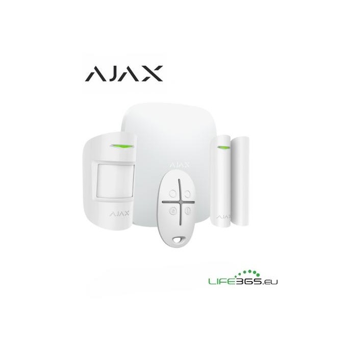 Ajax Kit di base 4G (StarterKit 4G) bianco + SIM AJAX DA ATTIVARE INCLUSA Ajax Kit di base 4G (StarterKit 4G) bianco + SIM AJAX DA ATTIVARE INCLUSA