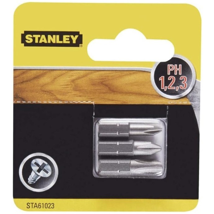 STA61023-XJ,3 Inserti 25 mm. PH 1-2-3
