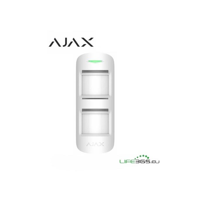Ajax Sensore di movimento da esterno (MotionProtect Outdoor) bianco