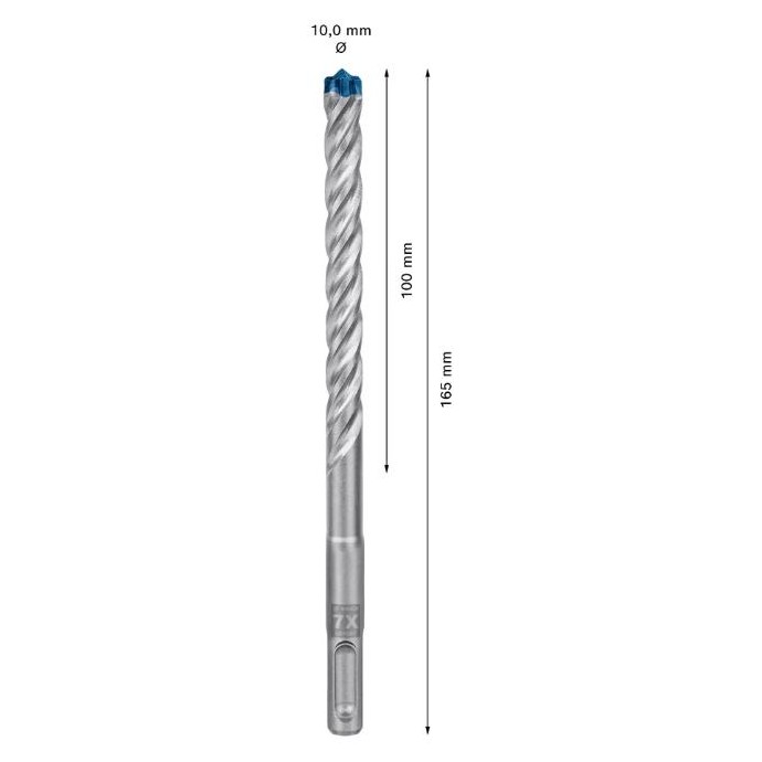 2608900097,Punta SDS plus-7X 10x100x165 mm