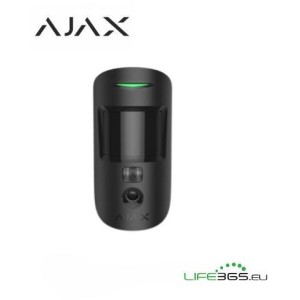 Ajax Sensore di movimento da esterno con fotocamera (MotionCam) da esterno nero