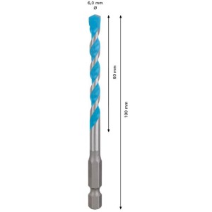 2608900574,Punta universale Expert Multi Construction 6x60x100 mm