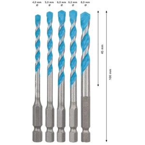 2608900585,Set punte universali Multi Construction, 5pz 